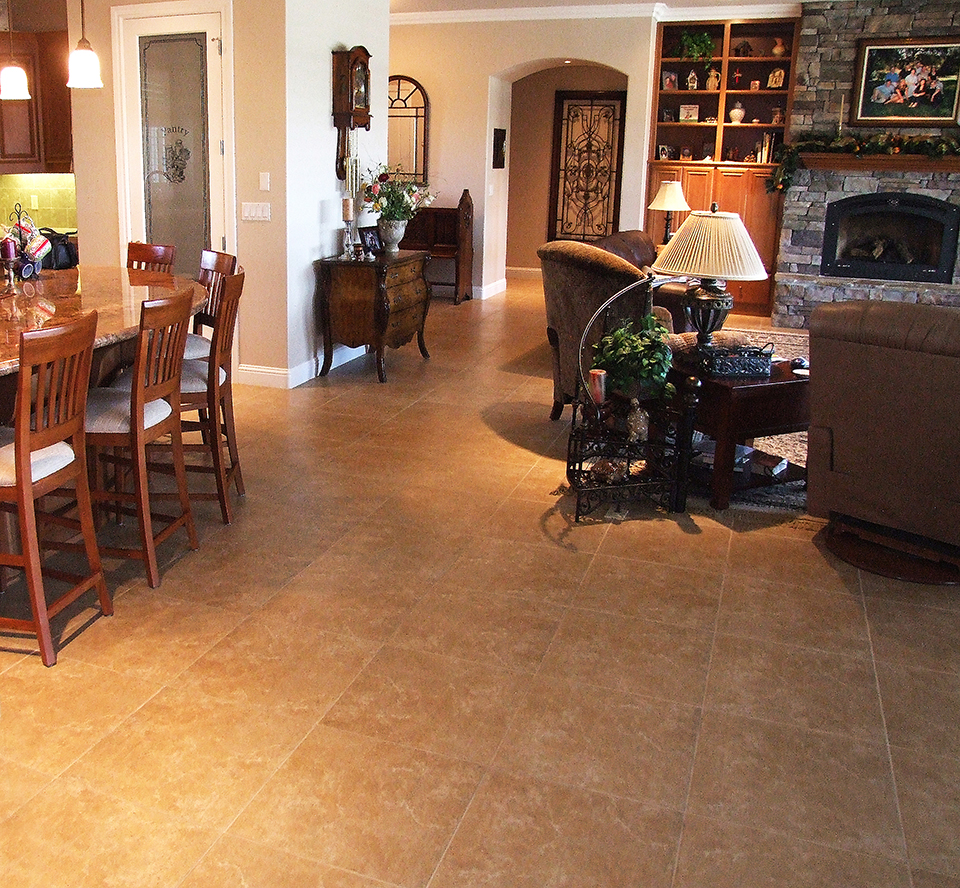 Stone tile flooring for living room. Beautiful rough stone fireplace stone tiles.